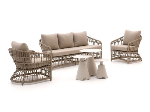 Intenso Cameri/Tusa stoel-bank loungeset 6-delig - Laagste prijsgarantie!