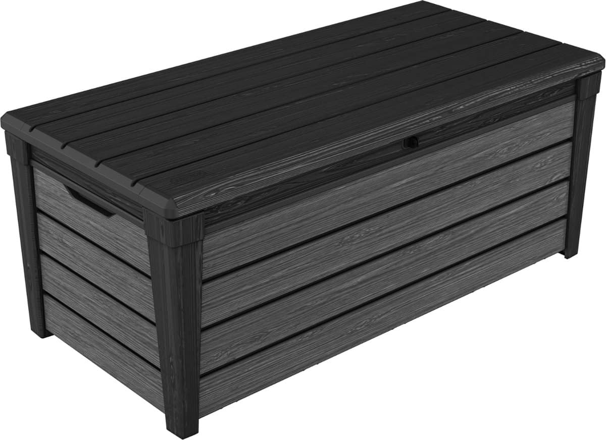 intergard kussenbox opbergbox antraciet 145×60,3×69,7cm