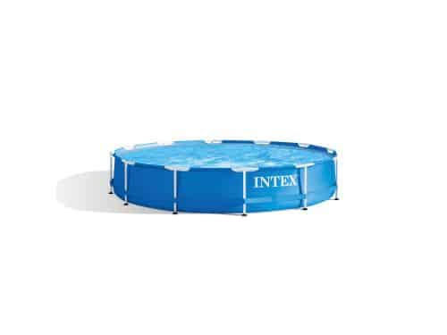 Intex Rond Zwembad Metal Frame Blauw Ø366x76cm
