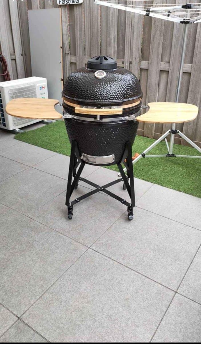 kamado bbq 24 inch extra large | keramische houtskool bbq