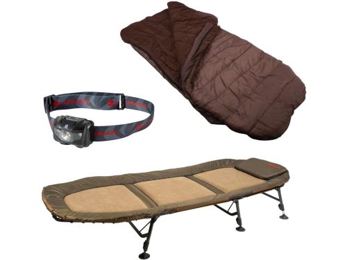 Kampeerbed Set - Karper Ligbed - Vissen Buiten - Inclusief