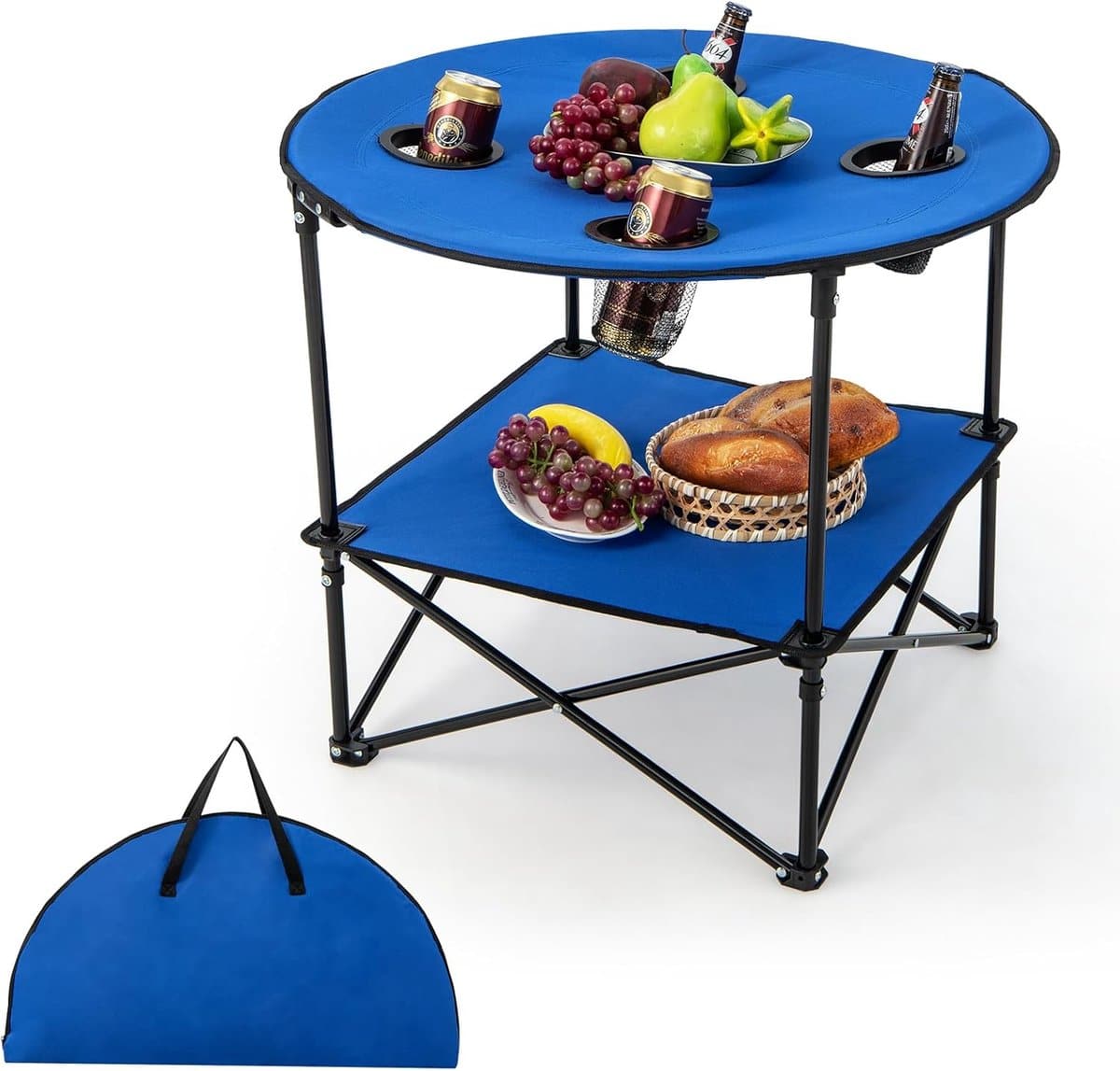 kampeertafel klaptafel picknicktafel buiten outdoor activiteiten twee