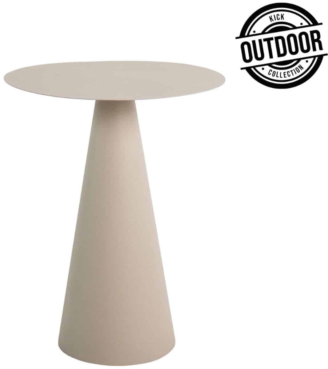 kick bijzettafel dion beige outdoor