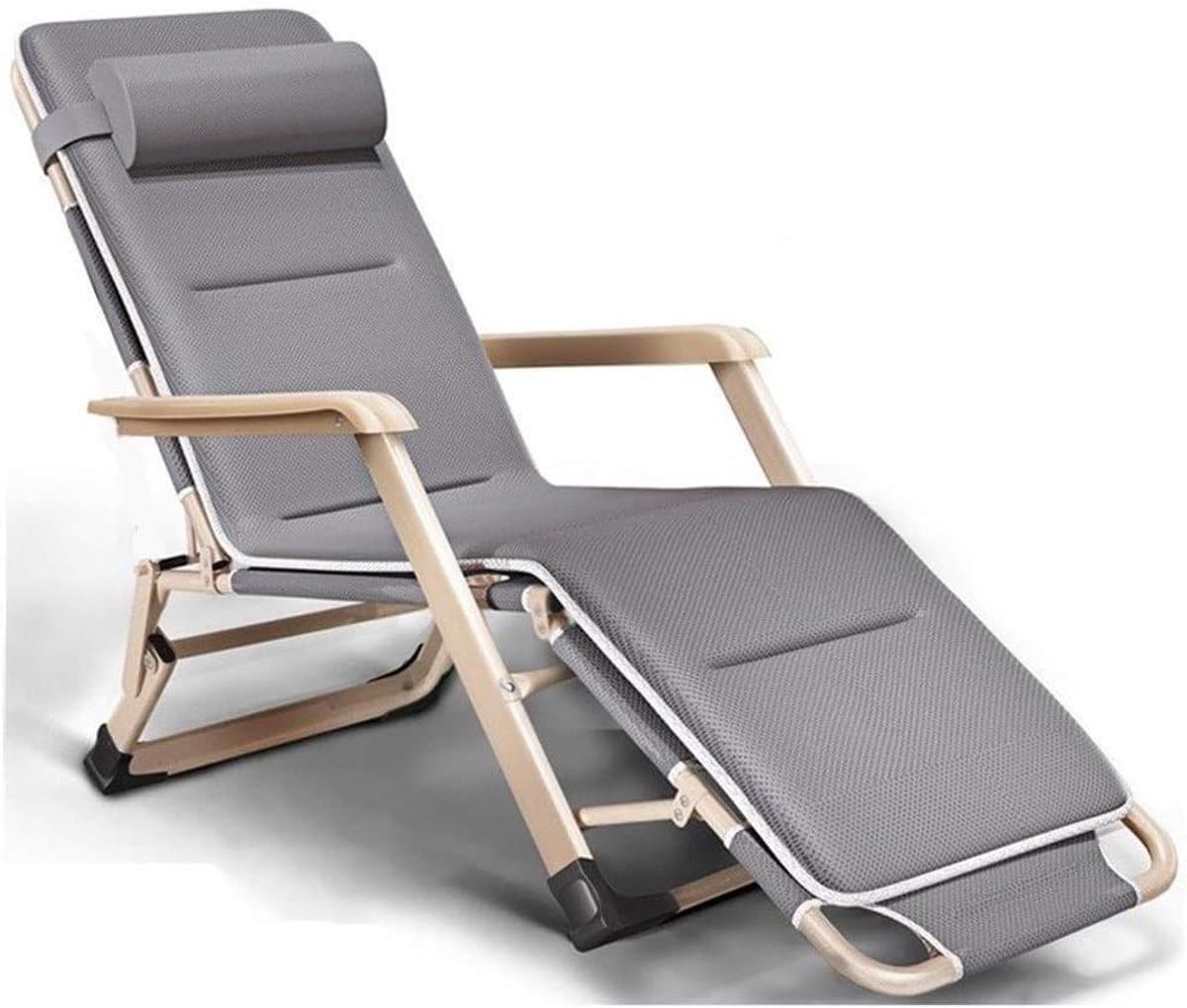 klapstoel lounge chair opvouwbare fauteuil buiten ontspannen