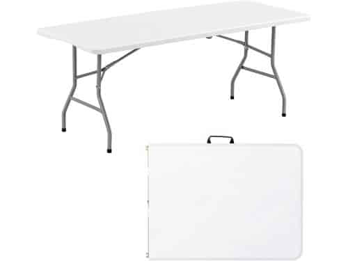 Klaptafel 180cm - Draagbare Tafel - Feesten en Evenementen