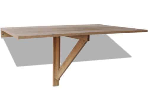 Klaptafel aan Muur - Wandmontage Tafel - Ruimtebesparend Werken