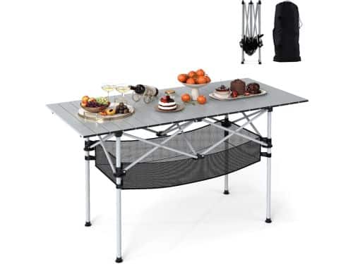Klaptafel Aluminium - Draagbare Tafel - Outdoor Activiteiten - Hoge