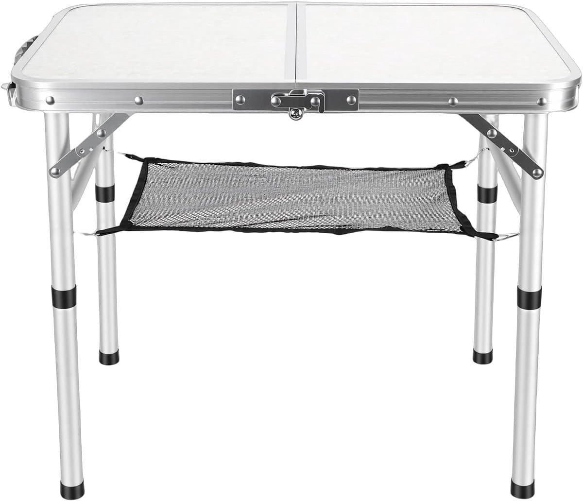 klaptafel aluminium picnic tafel kamperen wandelen in