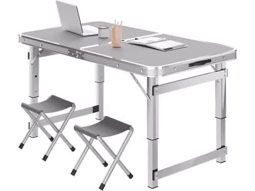 Klaptafel Aluminiumlegering - Multifunctioneel Tafel - Buiten Dineren - Stevig