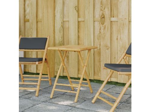 Klaptafel Bamboe - Opvouwbare Tafel - Buiten Zitten - Latten