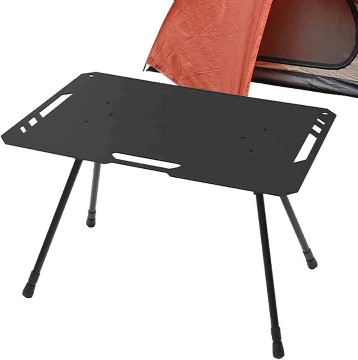 klaptafel buiten draagbare picnic tafel kamperen terras feest