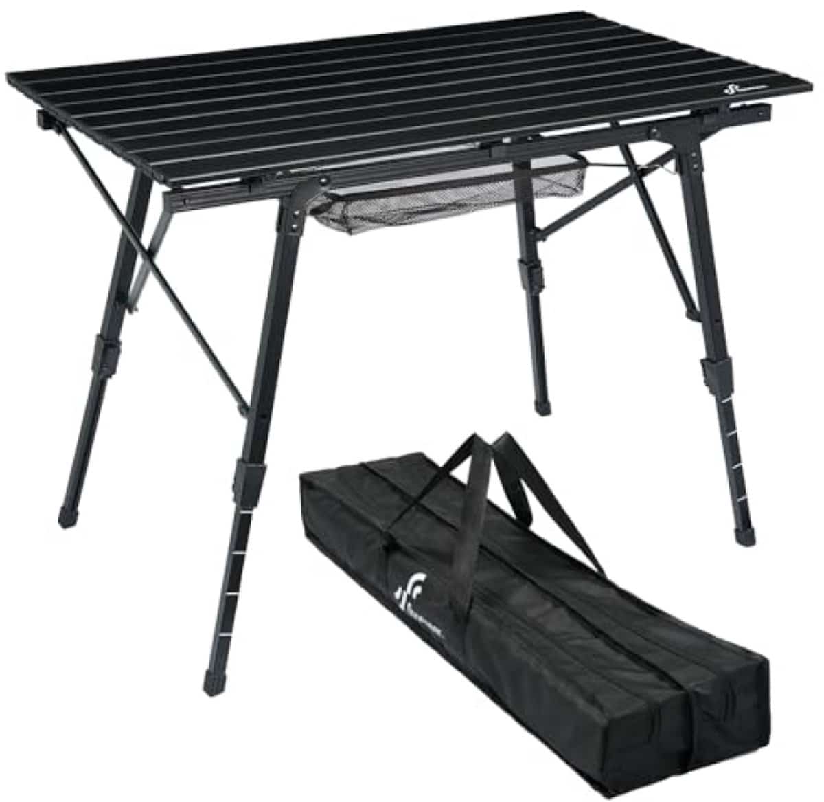 klaptafel campingtaal opvouwbare picknicktafel met verstelbare hoogte aluminium