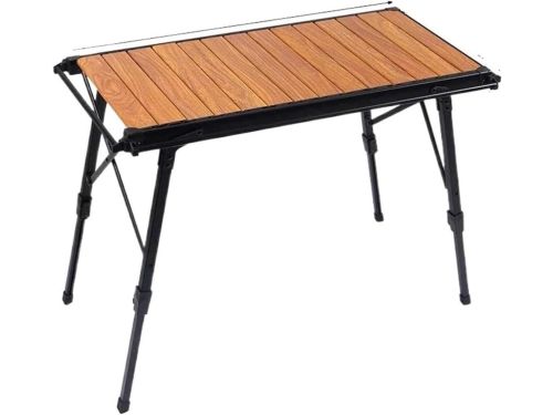 Klaptafel Hout - Opvouwbare Tafel - Buitenmaaltijden - Verstelbaar en