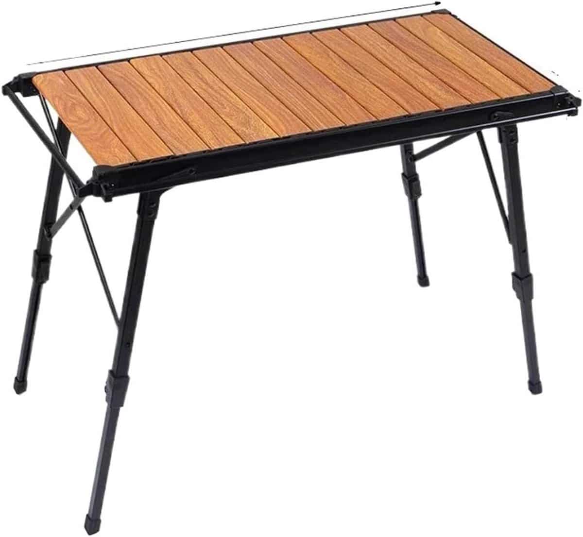klaptafel hout opvouwbare tafel buitenmaaltijden verstelbaar en
