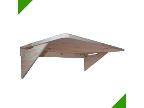 Klaptafel Hout - Wandtafel Balkontafel - Ruimtebesparend Werken - Inklapbaar