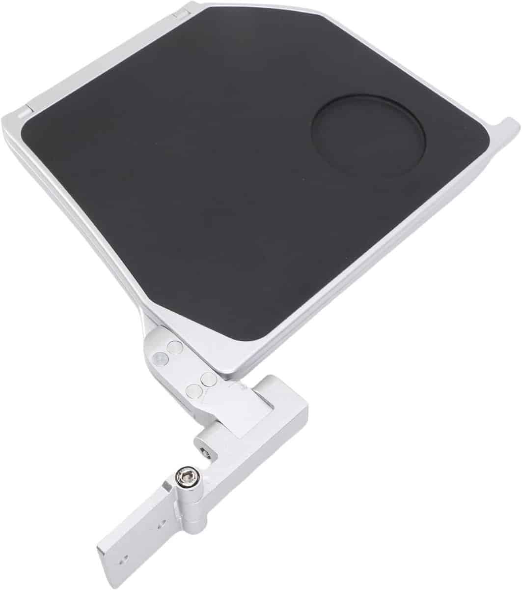 klaptafel kampeertafel extra werkruimte verborgen armleuning