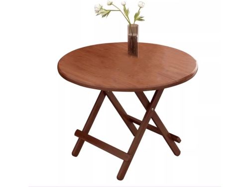 Klaptafel rond - Eettafel bijzettafel - Binnen en buiten