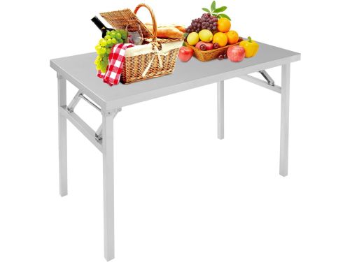 Klaptafel RVS - Werktafel Keuken - Voedselbereiding Horeca - Veilig