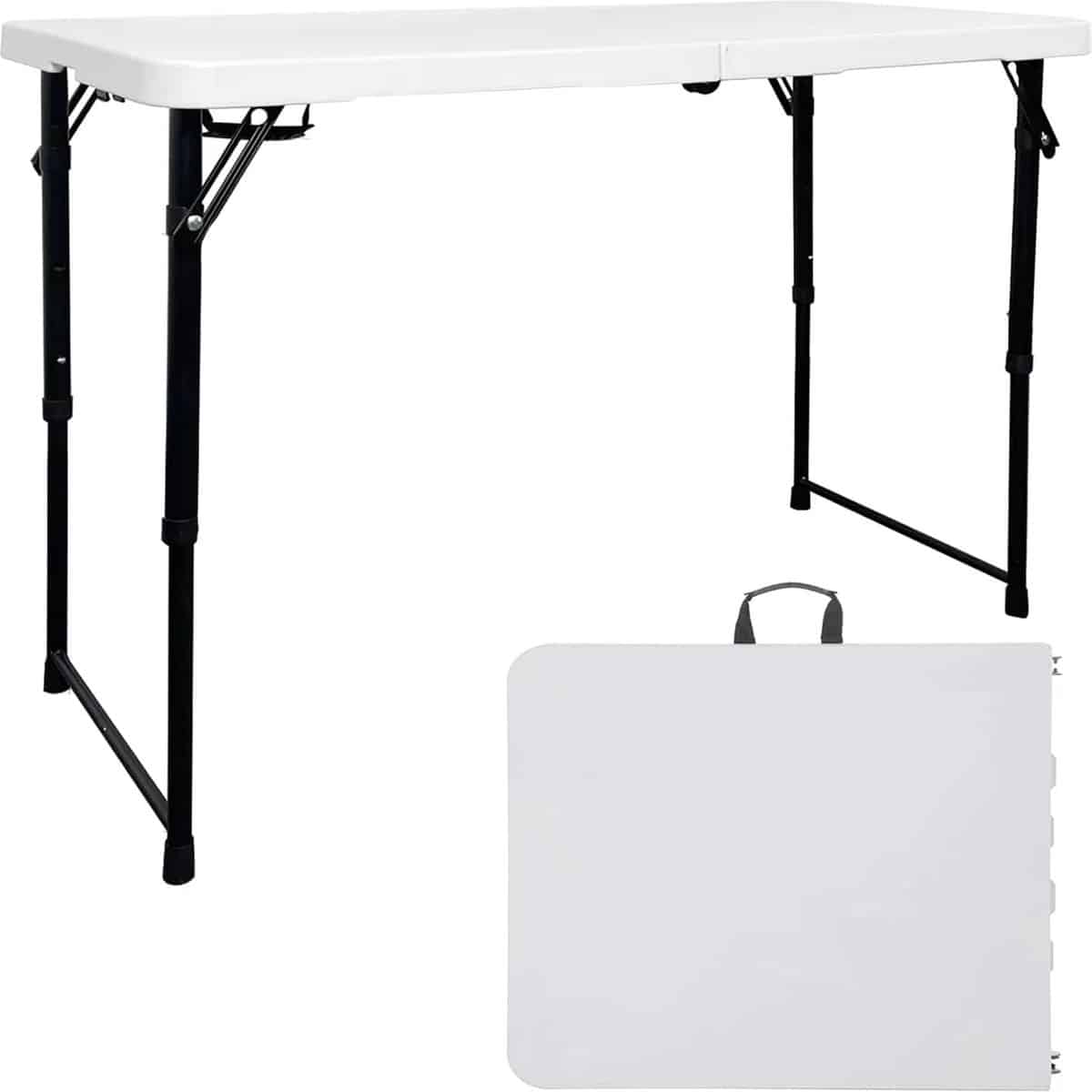 klaptafel van 105 cm in hoogte verstelbaar opvouwbare tafel