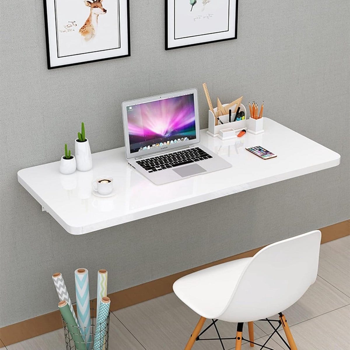 klaptafel wandtafel inklapbaar ruimte besparen robuust ontwerp