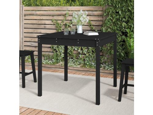 Klassieke tuintafel - Houten bijzettafel - Buiten genieten - Massief