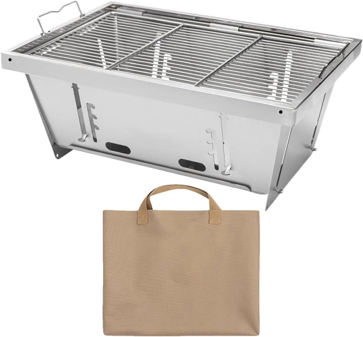 kleine barbecue compacte houtskool bbq buiten koken