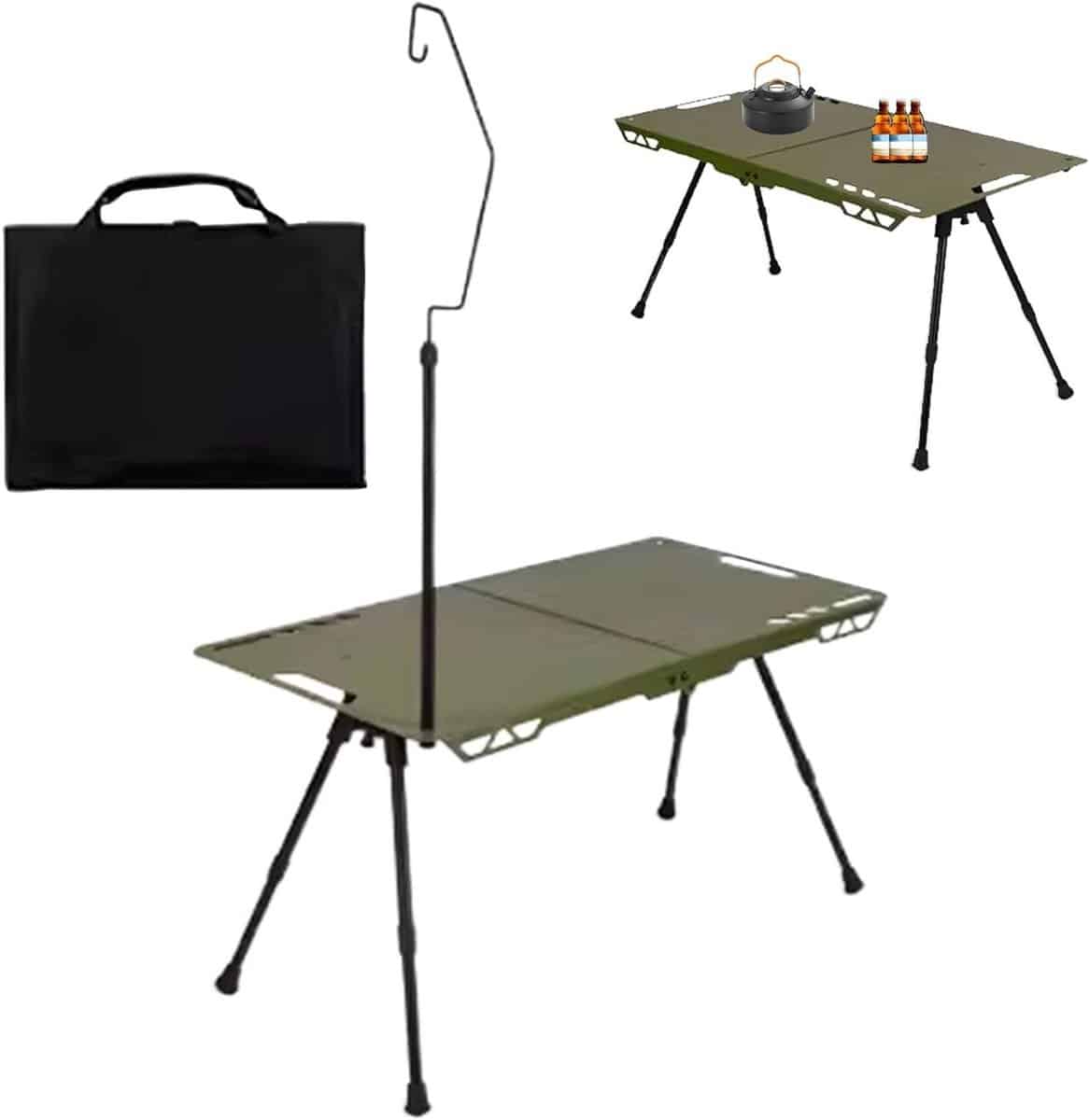 kleine klaptafel draagbare tafel kamperen en buiten