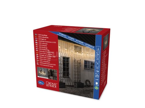 Konstsmide Partylights 20 LED 9,5m Dimbaar