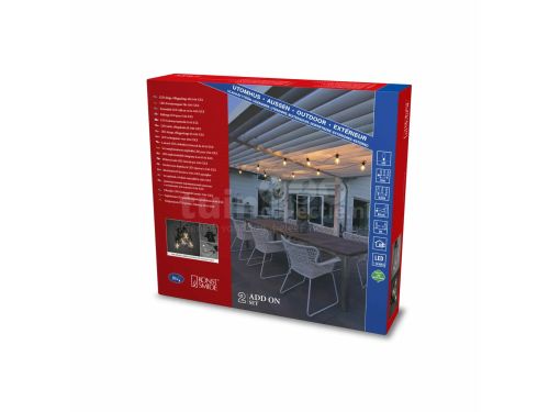 Konstsmide Partylights Koppelset 10 LED 9,15m Dimbaar EWW