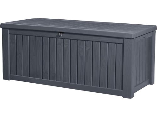 Kussenbox - Grijs (Antraciet) - Groot opbergbox voor tuinkussens