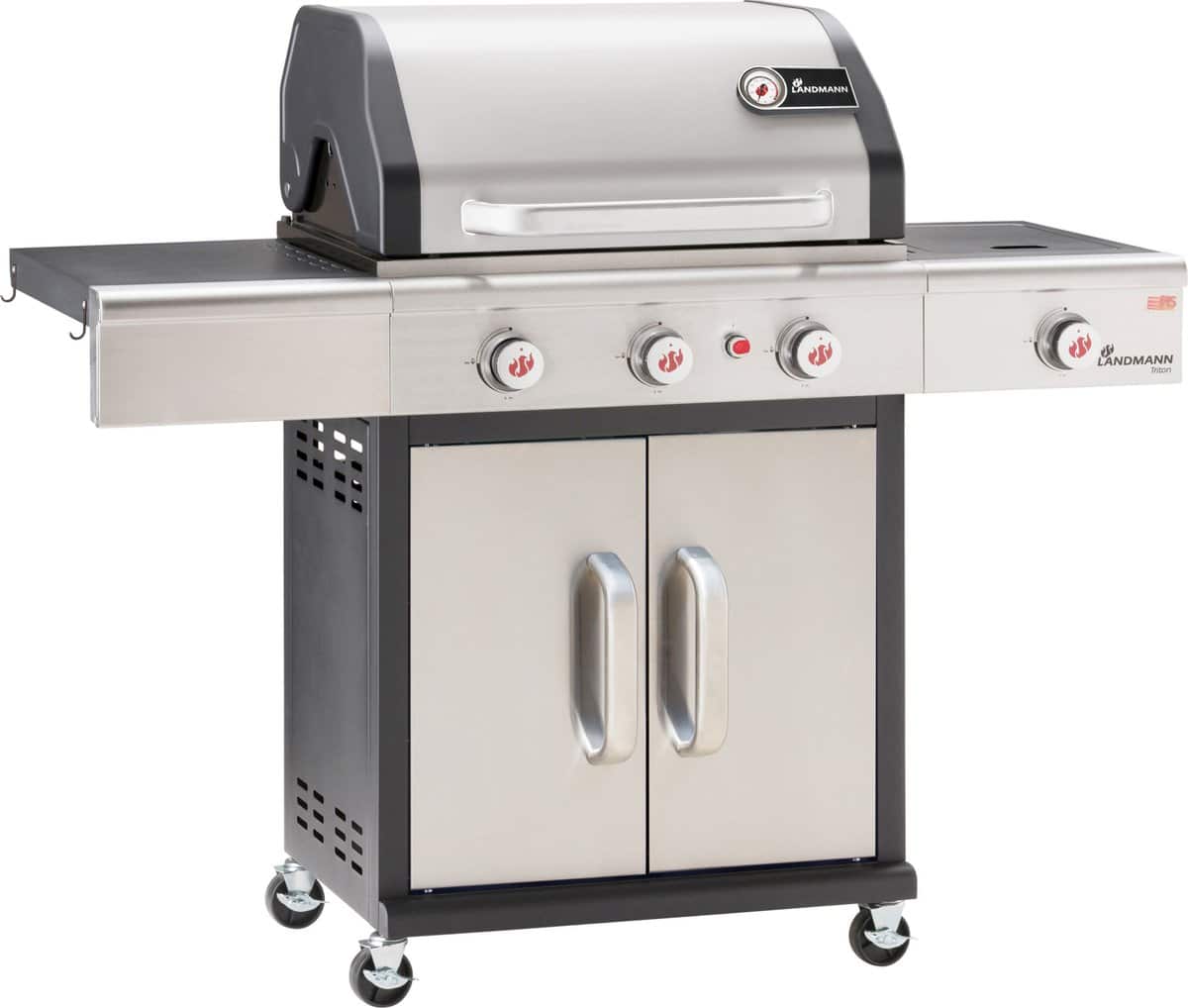 landmann triton maxx pts 3.1 barbecue gas gietijzeren