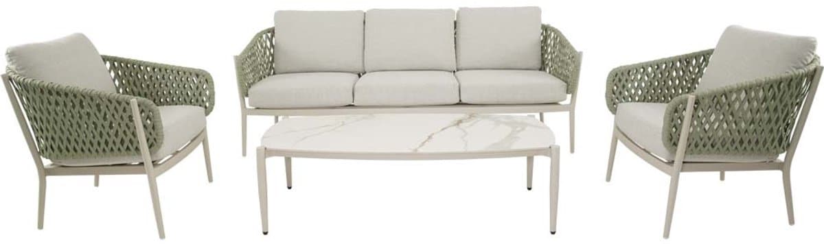 lesli living loungebank zaya beige 208x83x75cm