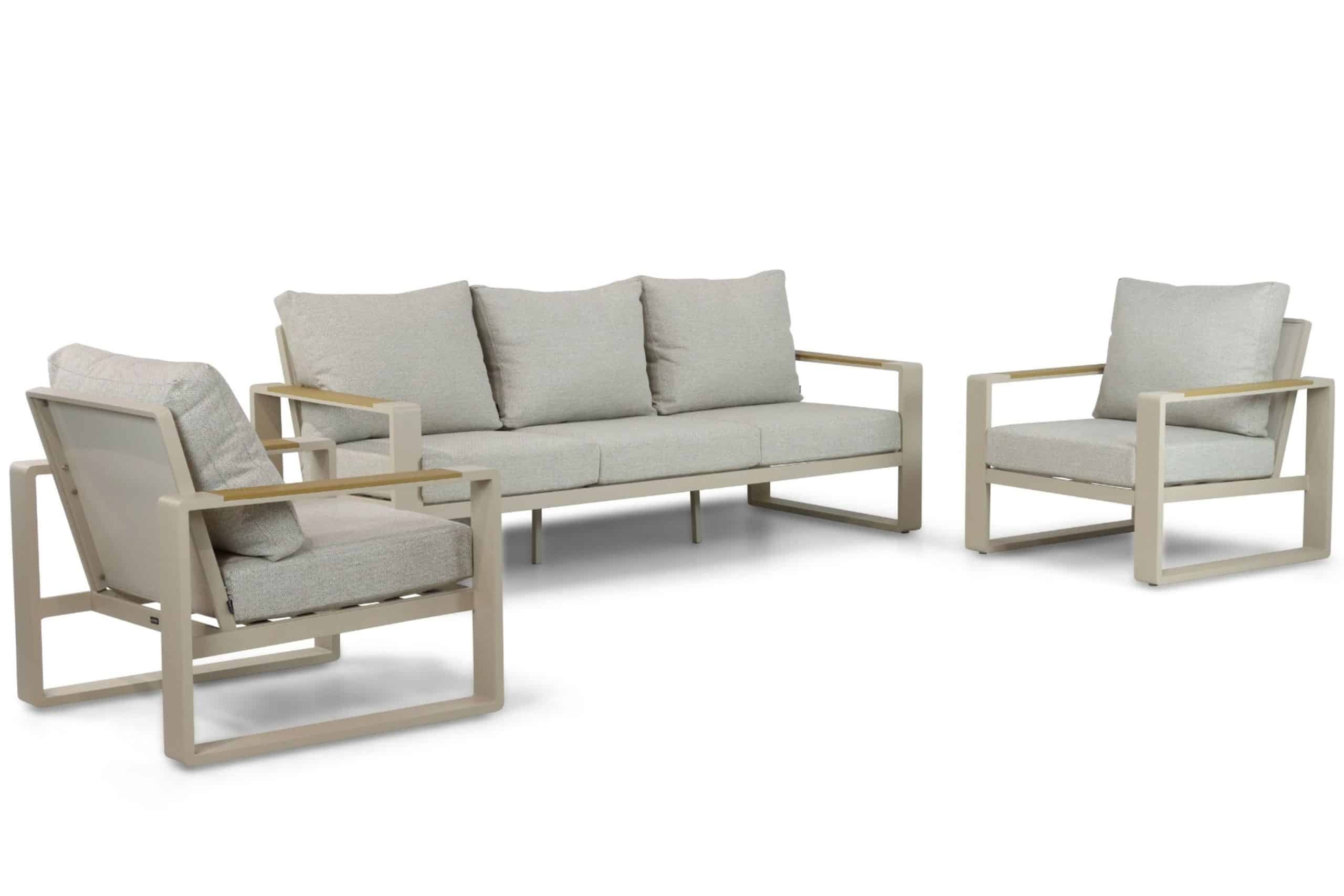 lifestyle lezo stoel bank loungeset 3 delig