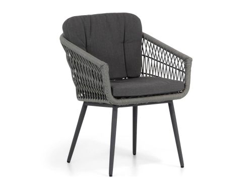 Lifestyle Western dining tuinstoel antraciet