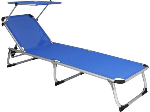 Ligbed - Loungestoel Strandstoel - Ontspannen in de tuin