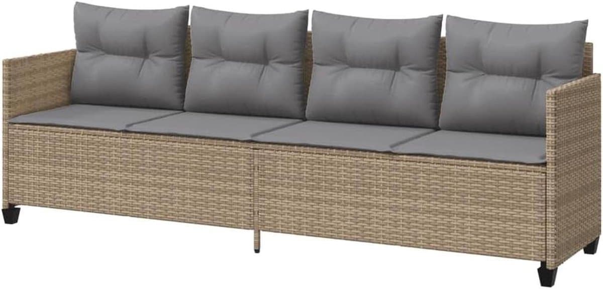 ligbed met kussens tuinstoel zonnebed buiten ontspannen