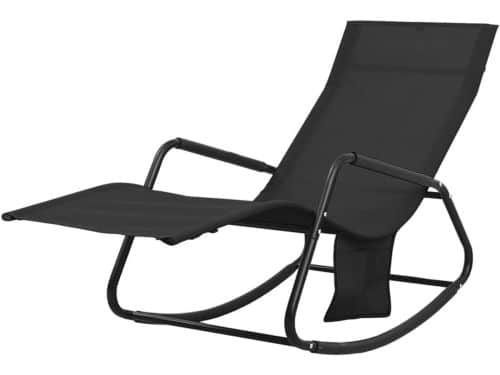 Ligbed Staal - Tuinstoel Loungebed - Buiten Ontspannen - Met