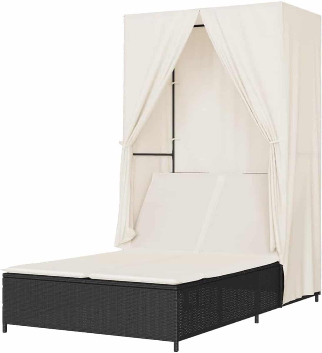 ligbed tweepersoons tuinbed zonnebed ontspannen in de tuin
