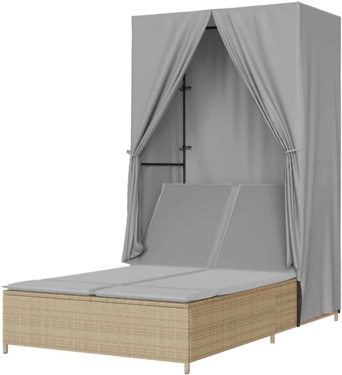 ligbed tweepersoons tuinligbed lounger ontspannen in de tuin