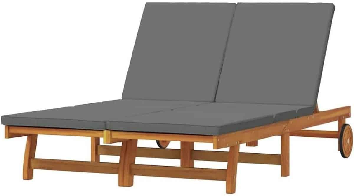 ligstoel 2 persoon lounger tuinstoel ontspannen in de tuin