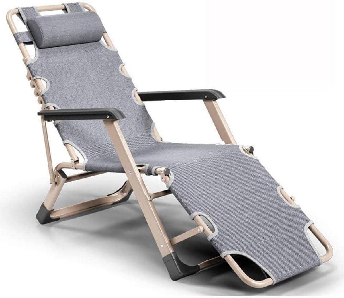 ligstoel tuinstoel opvouwbare lounger buiten ontspannen verstelbaar