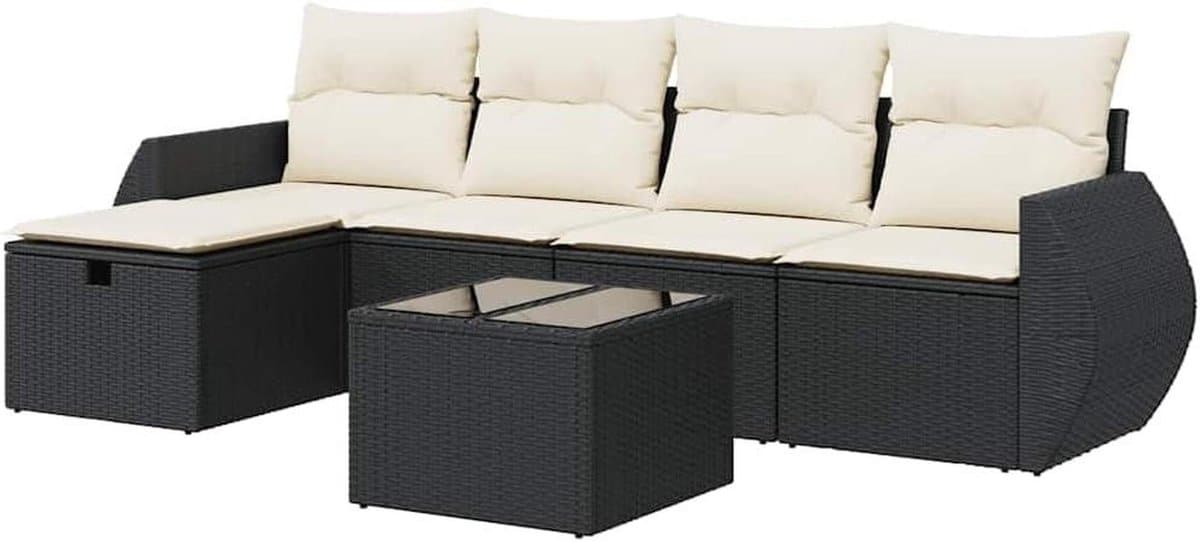 loungeset met kussens tuinset stoelen bank buiten ontspannen