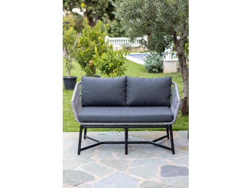 Luxe 2-in-1 Polyrattan Tuinbank & Ligbed - Verstelbare Lounge Bank