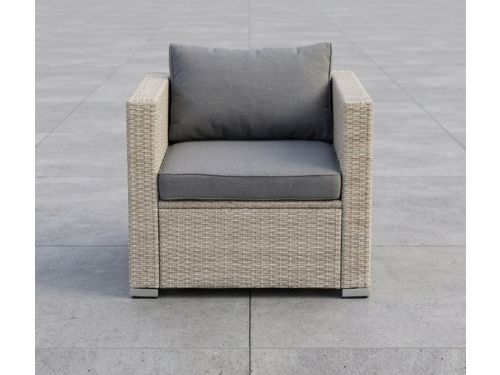 Luxe Polyrattan Lounge Fauteuil Tuinstoel - Comfortabele Outdoor Lounge Chair