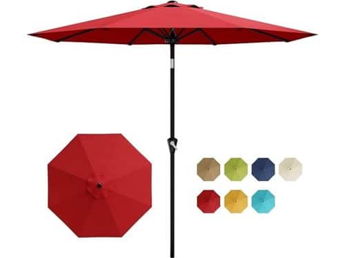 Luxe Stokparasol - Ø 300 cm (10FT) - Kantelbaar met