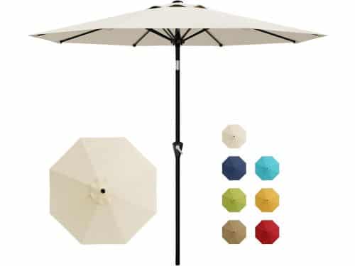 Luxe Stokparasol - Ø 300 cm (10FT) - Kantelbaar met