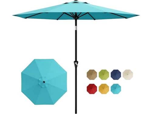 Luxe Stokparasol - Ø 300 cm (10FT) - Kantelbaar met