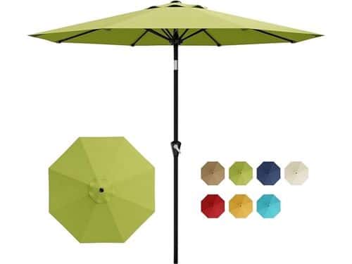 Luxe Stokparasol - Ø 300 cm (10FT) - Kantelbaar met