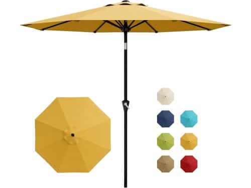 Luxe Stokparasol - Ø 300 cm (10FT) - Kantelbaar met