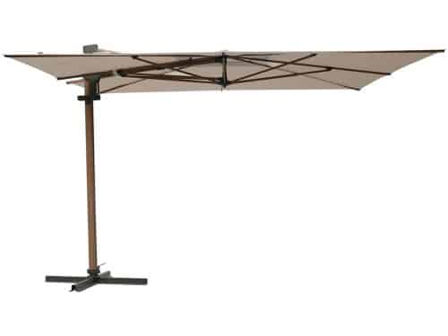 Madison Braga zweefparasol 355x300 cm - mellow champagne olefin